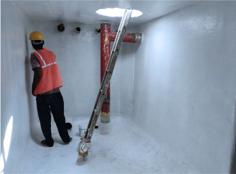 GRP Pipe Joint Lamination