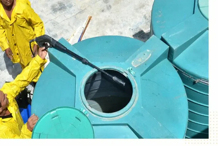 Commercial Water Tank Cleaning