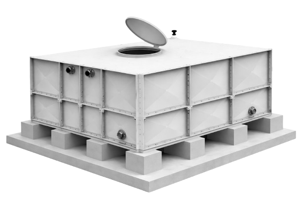 12000 Litres GRP Water Storage Tank